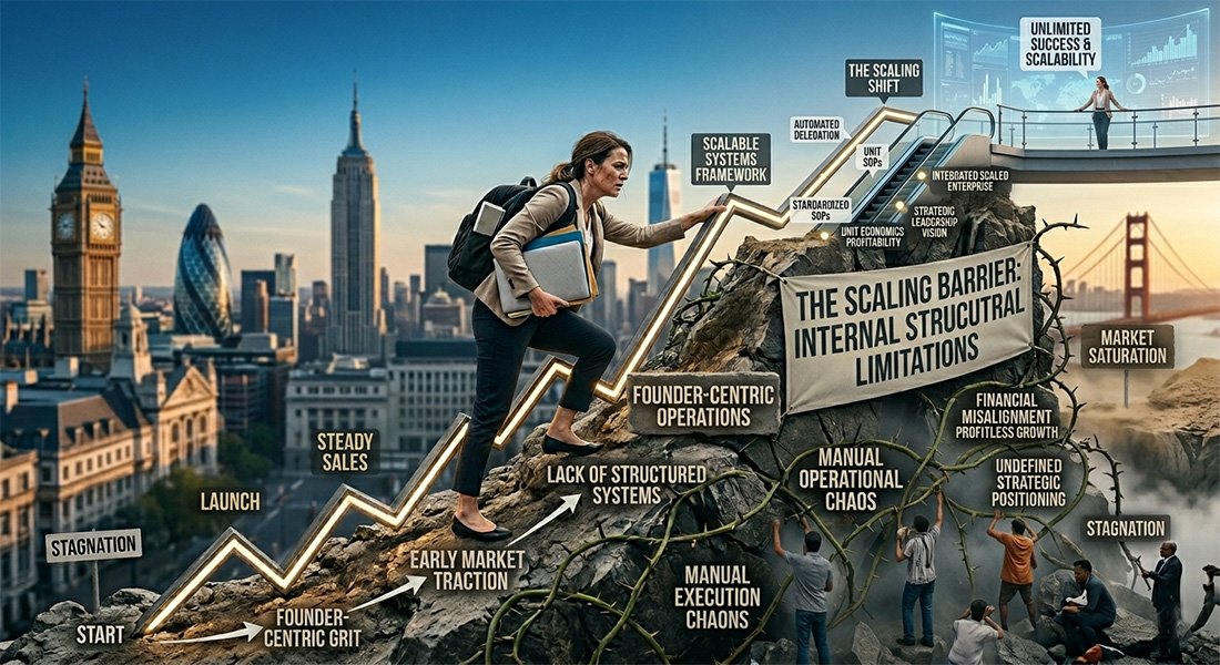 Businesses Fail to Scale Beyond a Certain Point